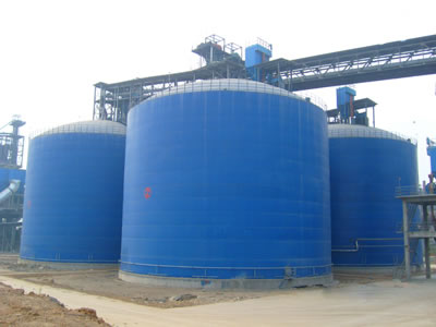 港南水泥钢板库改造